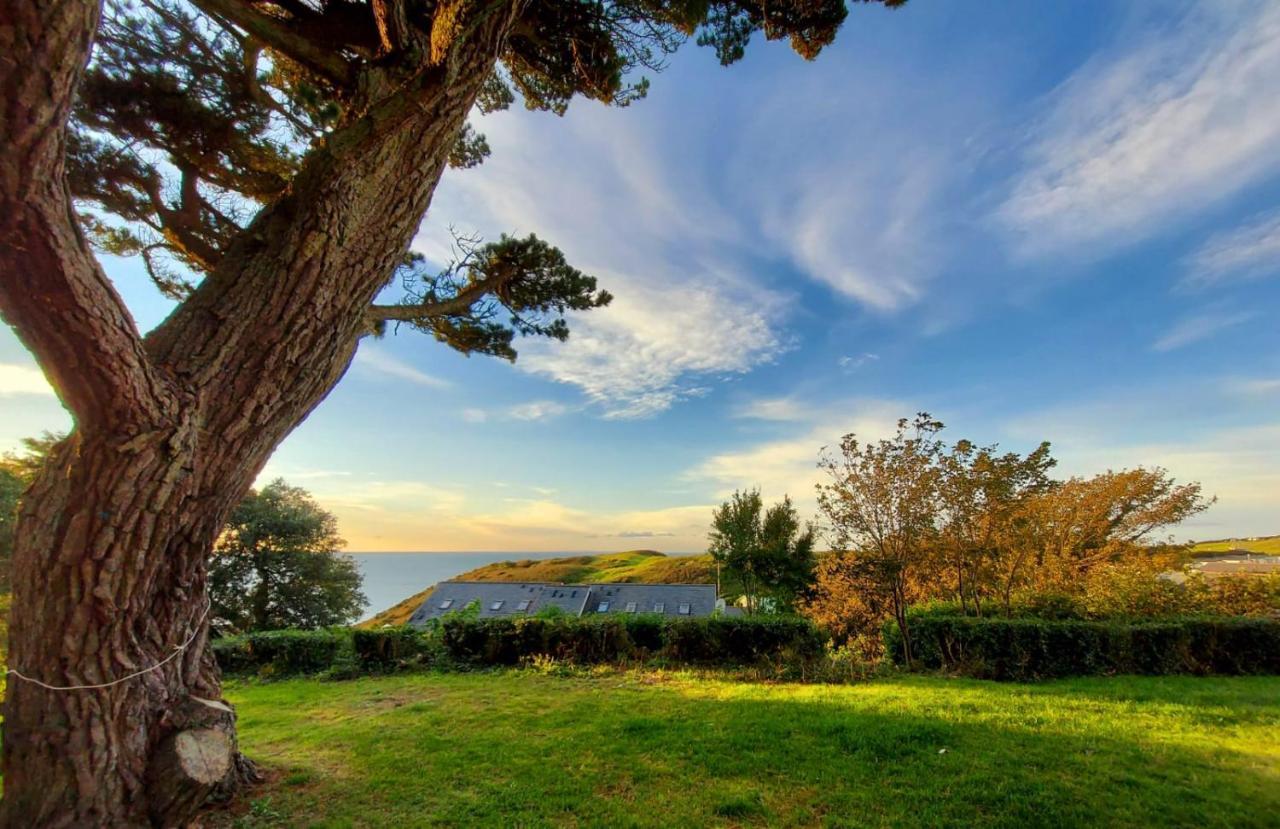 Flat 1 High Tide House, Mortehoe - Beautifully Designed Ground Floor Flat With Sea Views And Garden ภายนอก รูปภาพ